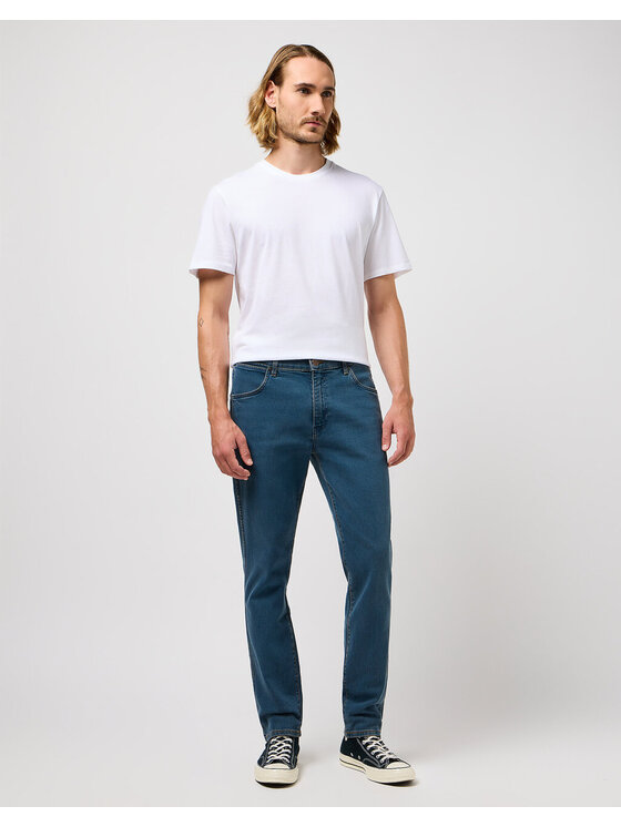 Wrangler Wrangler Jeansy LARSTON Niebieski Slim Fit
