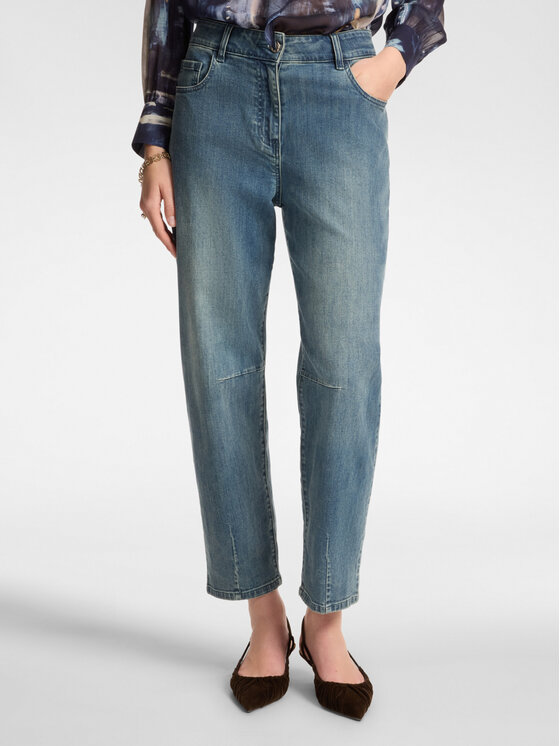 Elena Mirò Elena Mirò Jeans P480P000292N0H4 Turchese Regular Fit