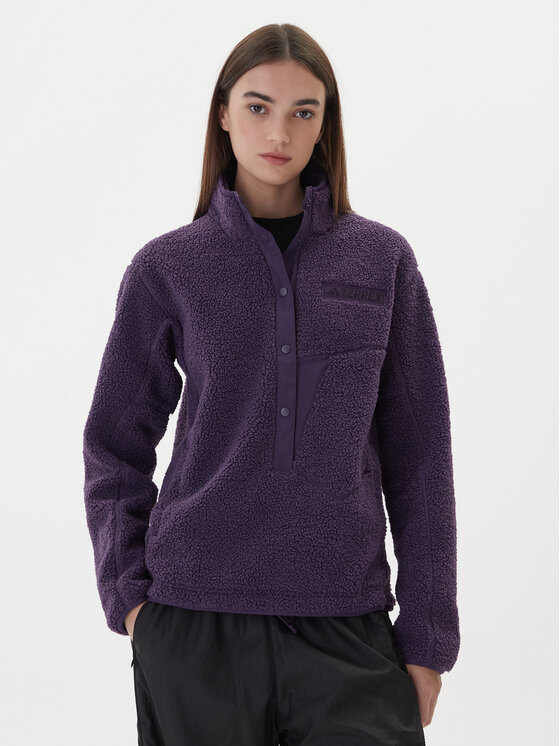 adidas adidas Fliso džemperis Terrex Xploric JN0930 Violetinė Regular Fit