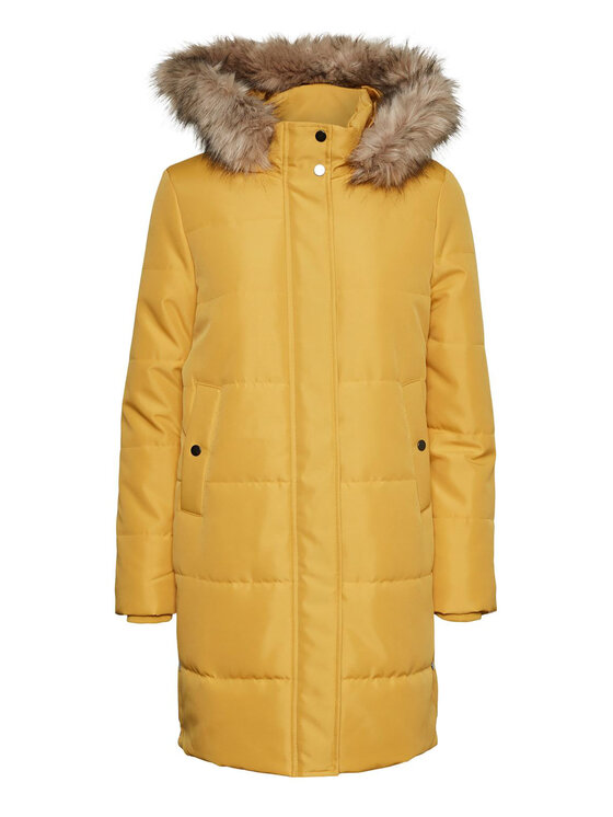 Parka Gelbe Jacke Vero Moda Vero Moda Senfgelb Parka Vero Moda