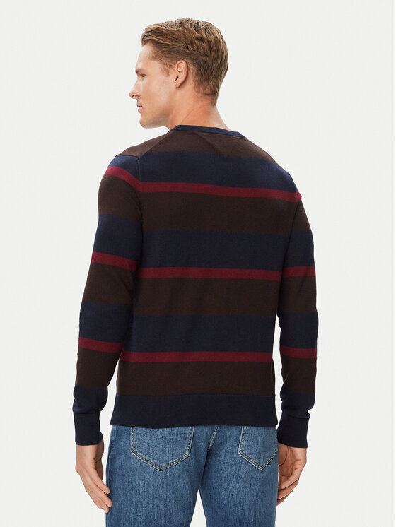 Tommy Hilfiger Tommy Hilfiger Sweter MW0MW28046 Brązowy jasny Regular Fit