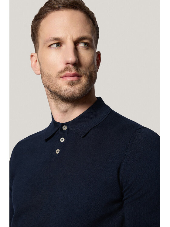 Próchnik Próchnik Polo PM7 PO073125000056 Granatowy Regular Fit