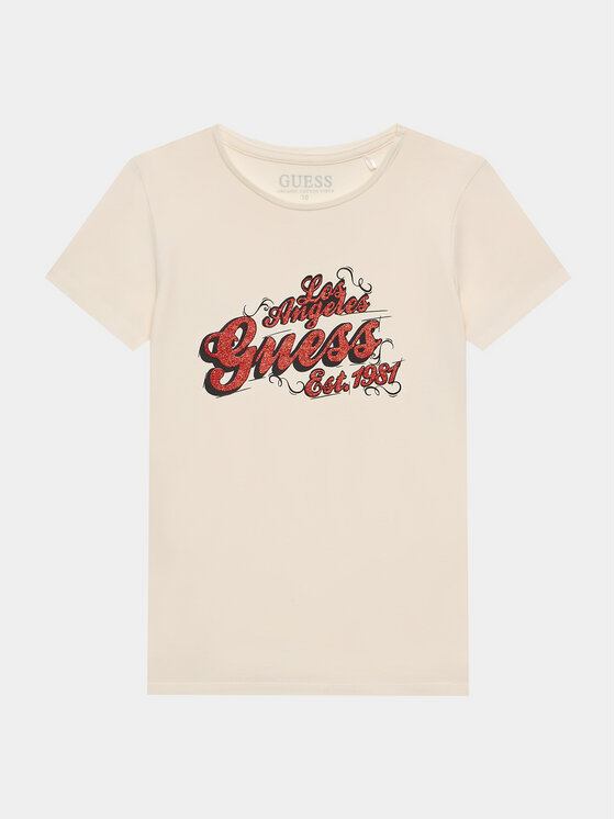 Guess Guess T-särk J3BI03 J1314 Ekrüüvärv Regular Fit