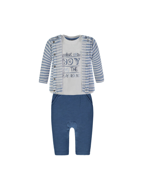 Kanz Kanz Komplet dziecięcy 1832456 Szary Basic Fit