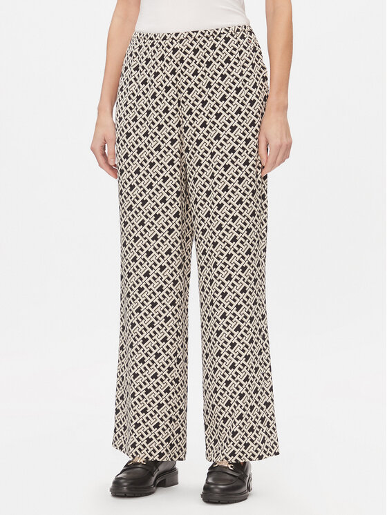 Tommy Hilfiger Pantaloni din material WW0WW41023 Colorat Relaxed Fit