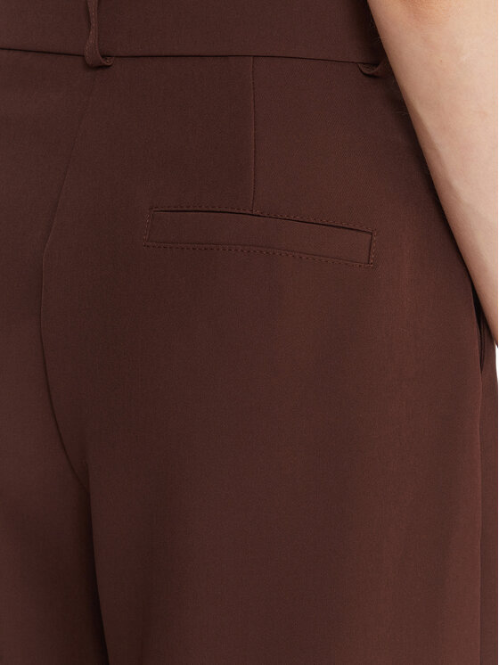 Maryley Maryley Pantaloni di tessuto 25IB579/43CO Marrone Regular Fit