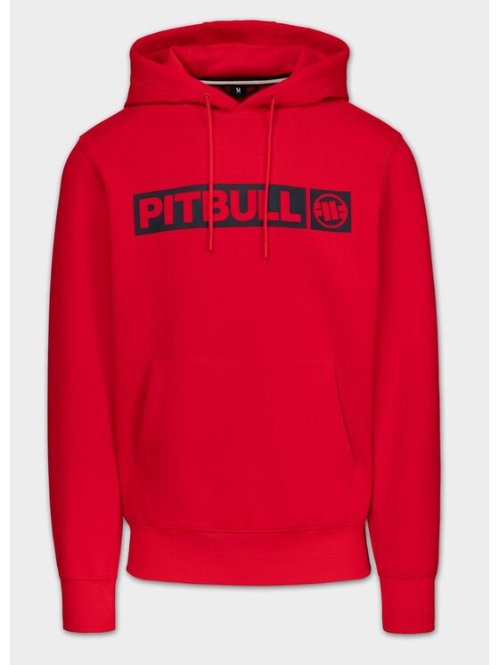 PITBULL PITBULL Bluza CHARGER Czerwony Regular Fit
