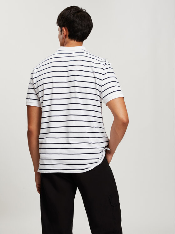 Cross Jeans Cross Jeans T-Shirt 16053-008 Biały Regular Fit