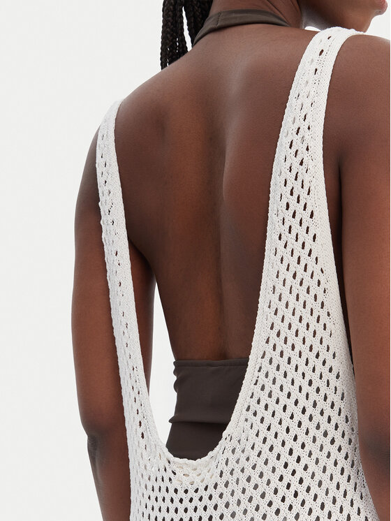 Guess Guess Vestito da spiaggia E6GK09 Z5632 Bianco Regular Fit