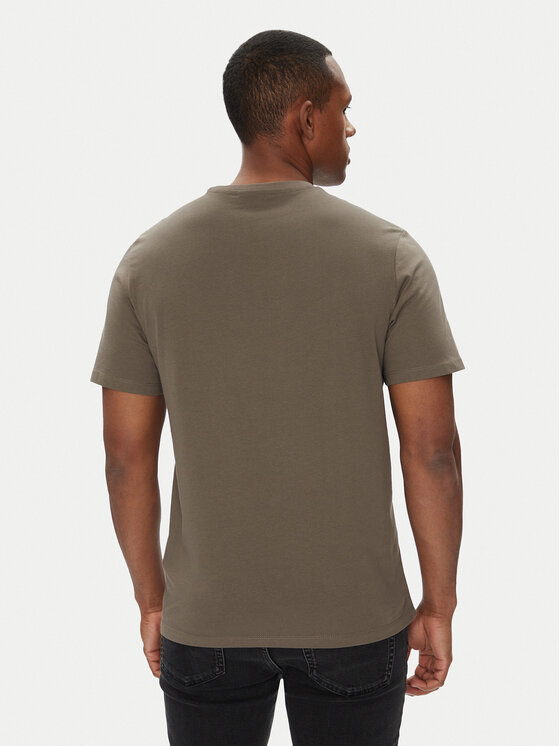 Calvin Klein Jeans Calvin Klein Jeans T-Shirt LV040HM265 Brązowy Regular Fit