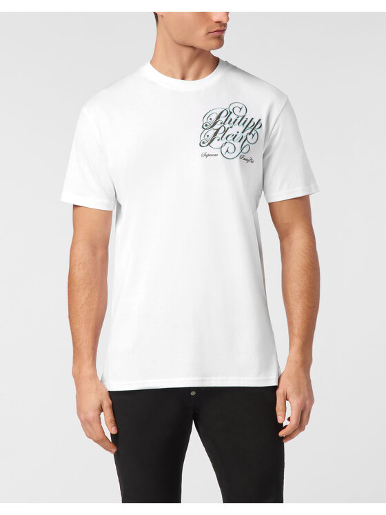 PHILIPP PLEIN PHILIPP PLEIN T-shirt 24933 Bianco Regular Fit