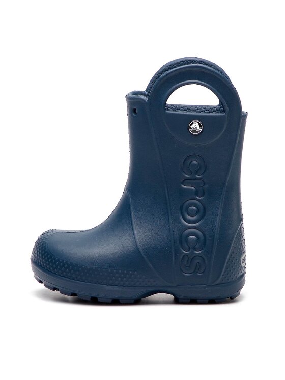 Crocs Crocs Gumene čizme Handle It Rain Boot Kids 12803 Tamnoplava