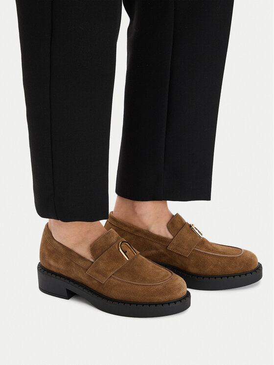 Furla Furla Chunky loafers New Legacy YJ81FNL Y61000 AL 03B00 Marrone