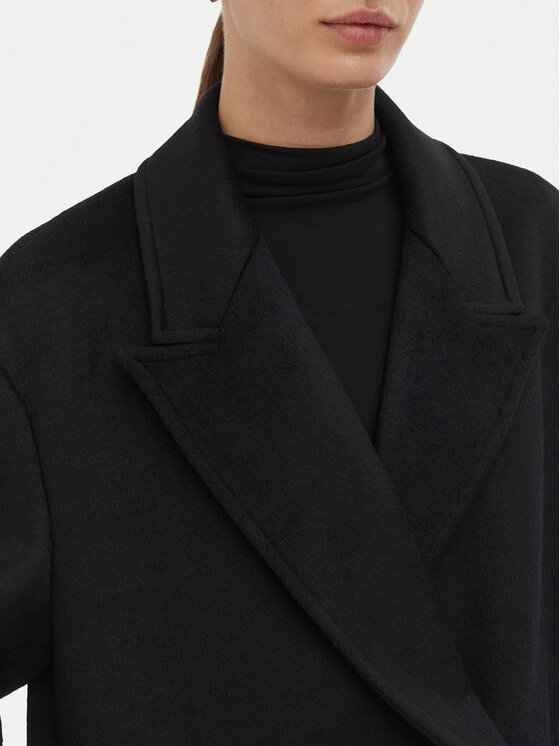 Liu Jo Liu Jo Palton de lână WF6299 T722A Negru Regular Fit