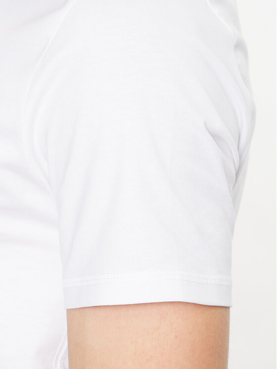Guess Guess Tričko M2YI72 I3Z14 Biela Slim Fit