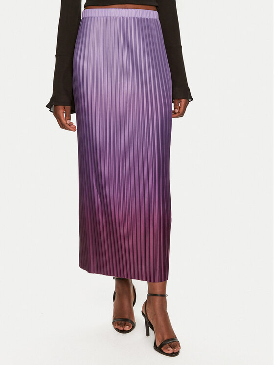 MAX&Co. MAX&Co. Plisovaná sukně Nemi 2426776031200 Fialová Regular Fit
