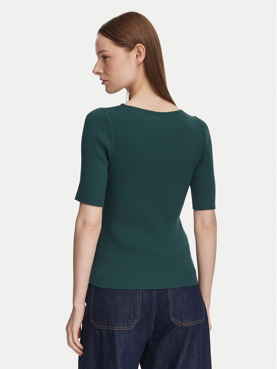 Weekend Max Mara Weekend Max Mara Megztinis Gola 2625366081 Tamsiai žalia Regular Fit