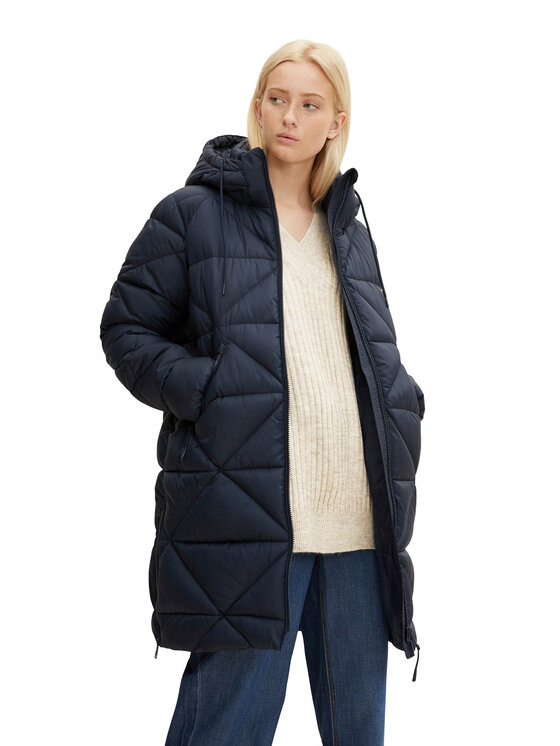 Tom Tailor Denim Tom Tailor Denim Giubbotto invernale 1032689 Blu Regular Fit