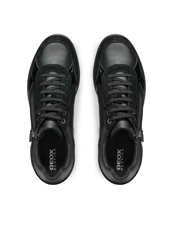 Geox Geox Snīkeri D Ilde D36RAC 05422 C9999 Melns