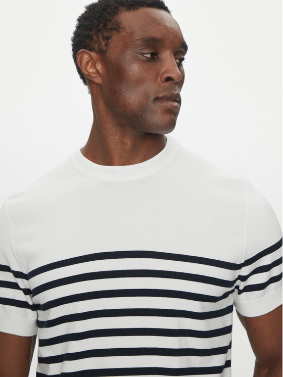 Hechter Paris Hechter Paris T-särk 65016 151801 Tumesinine Regular Fit