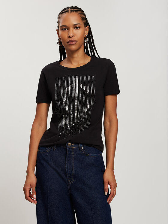 T-Shirt, rozmiar L, Czarne, 56146-020