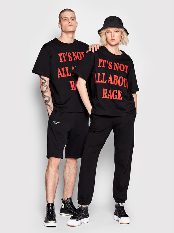 T-shirt Unisex It's Not All About Nero Oversize