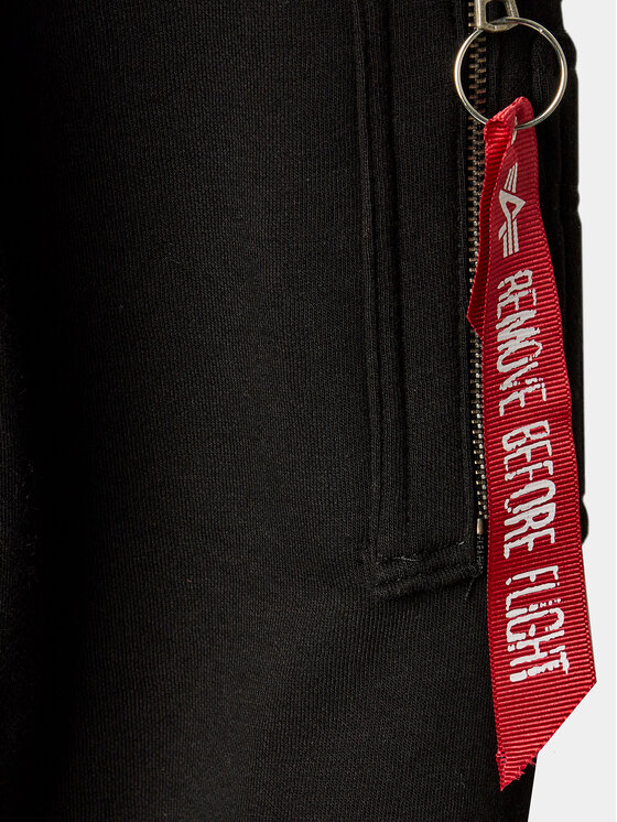 Alpha Industries Alpha Industries Mikina AI.118312-03-XL Čierna Regular Fit