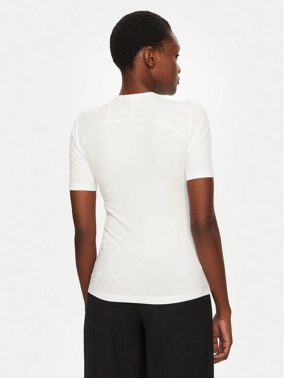 Calvin Klein Calvin Klein T-Shirt K20K208052 Biały Slim Fit