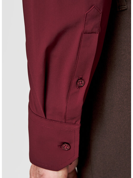 Pako Lorente Pako Lorente Koszula P26SF-1X-010 Bordowy Slim Fit