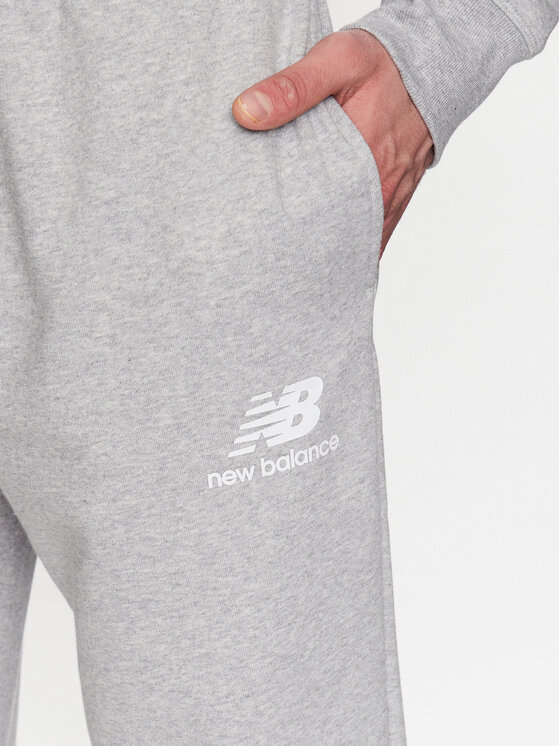 New Balance New Balance Долнище анцуг MP31539 Сив Regular Fit