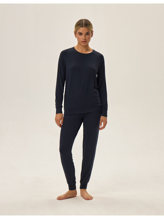 Esotiq Esotiq Piżama 42064 Szary Regular Fit