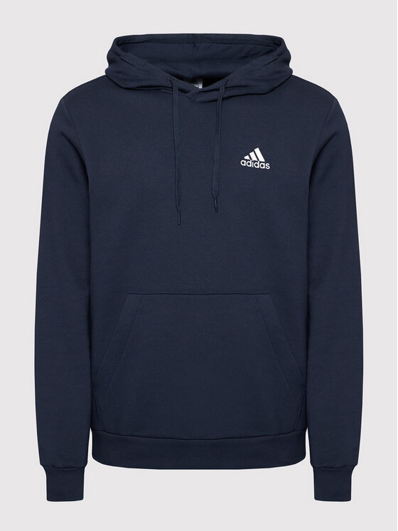adidas adidas Jopa FeelCozy Hoodie H12216 Mornarsko modra Regular Fit