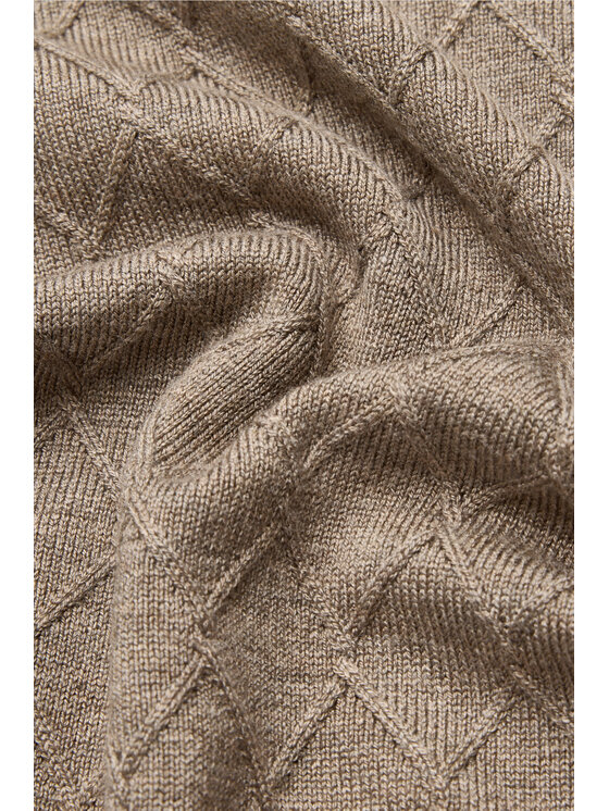 Próchnik Próchnik Sweter PM8 SW073225000130 Beżowy Regular Fit