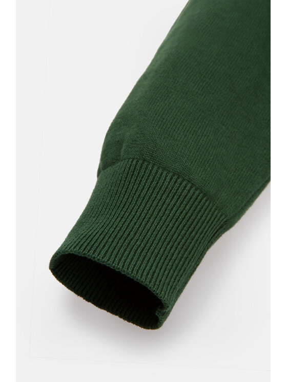 Lancerto Lancerto Sweter Keegan Zielony Regular Fit
