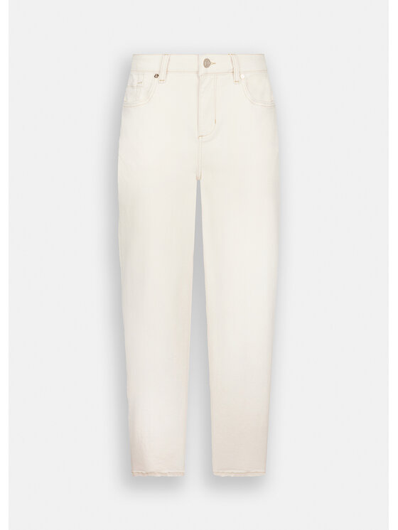 Liu Jo Liu Jo Pantaloni di tessuto UF5135TS05309041 Bianco Carrot Fit