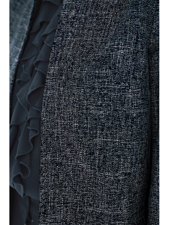NIFE NIFE Marynarka Z85 Granatowy Boxy Fit