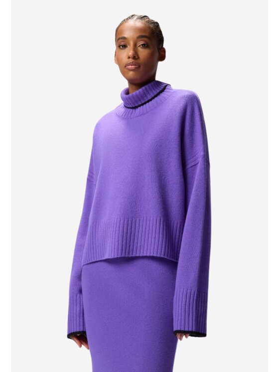 PINKO Golf Falkland maglia Fioletowy Regular Fit | Modivo.pl