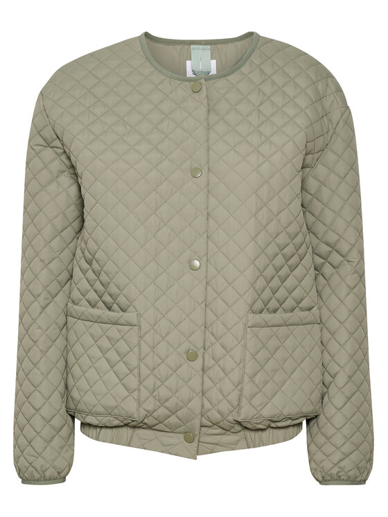 Giacca di transizione 30512376 Verde Regular Fit