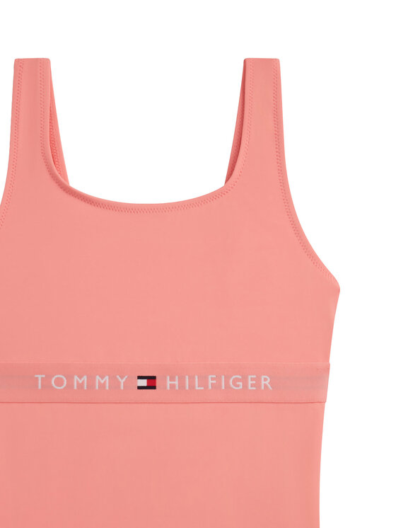Tommy Hilfiger Tommy Hilfiger Jednodílné plavky UG0UG00822 Růžová