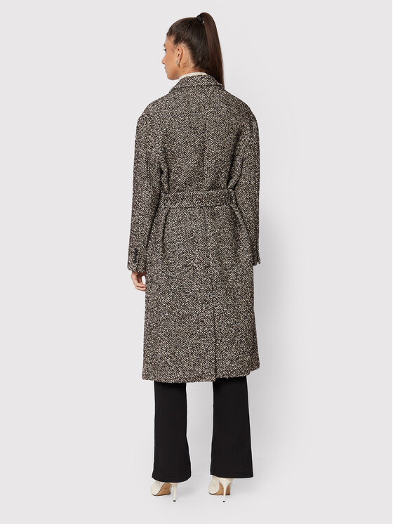PINKO Pinko Kevad-sügis mantel Camille 1G18CN A03H Pruun Regular Fit