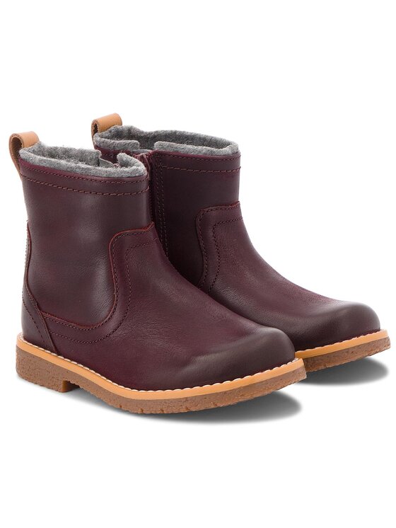 Clarks Trzewiki Comet Frost 261358616 Bordowy Modivo.pl