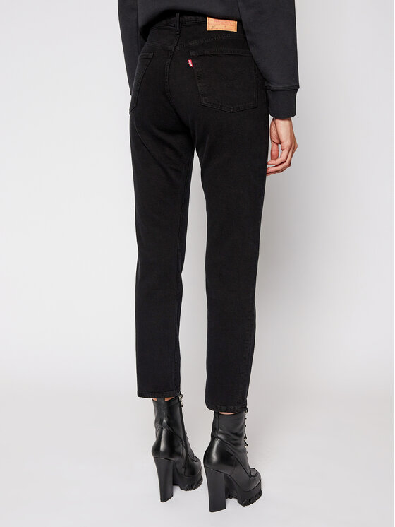 Levi's® Levi's® Cropper Fit džíny 501® Original 36200-0085 Černá Cropped Fit