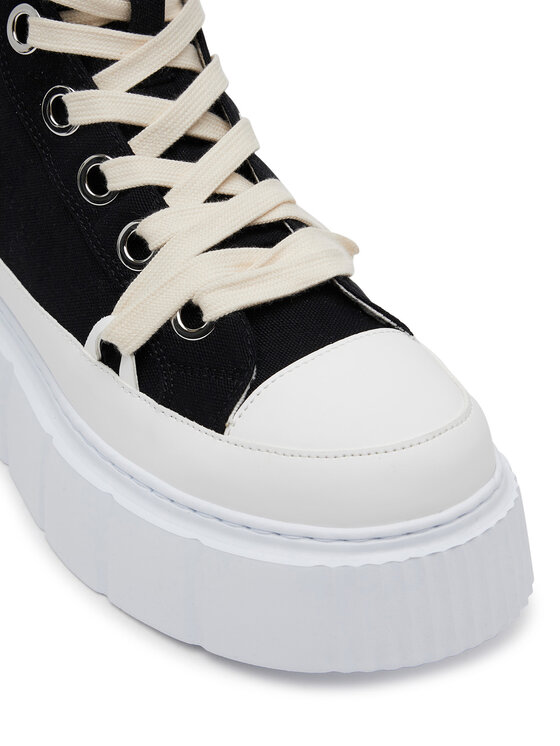 Inuikii Inuikii Кецове Matilda Canvas High 30103-025 Черен