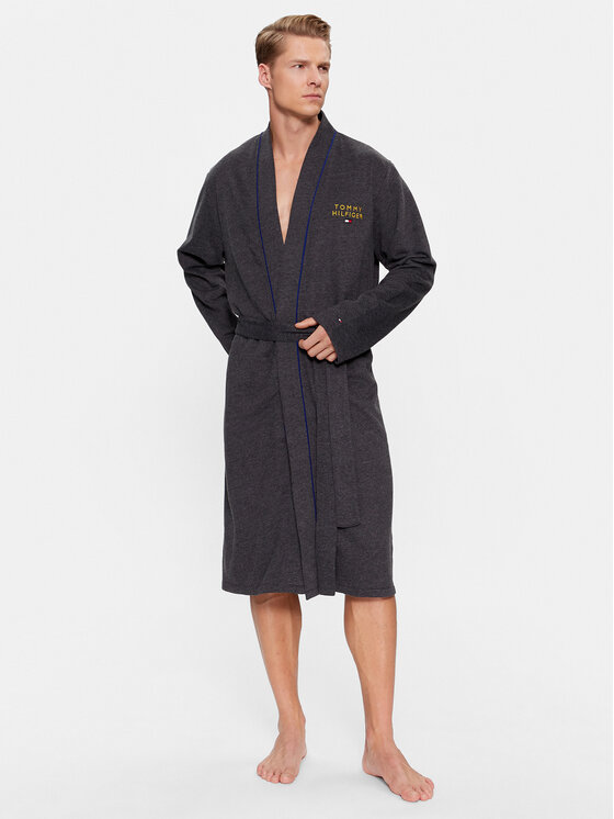 Tommy Hilfiger Tommy Hilfiger Халат UM0UM02990 Сірий