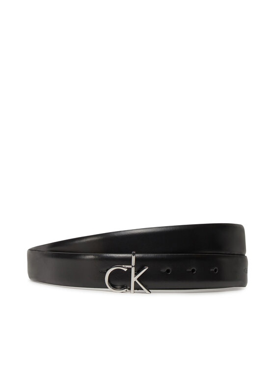 Calvin Klein Calvin Klein Ženski remen Ck Buckle Belt 3.0_Smooth K60K613156 Crna