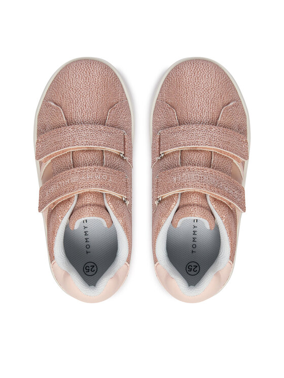 Tommy Hilfiger Tommy Hilfiger Tossud Flag Low Cut Velcro T1A9-34232-0745302 M Roosa