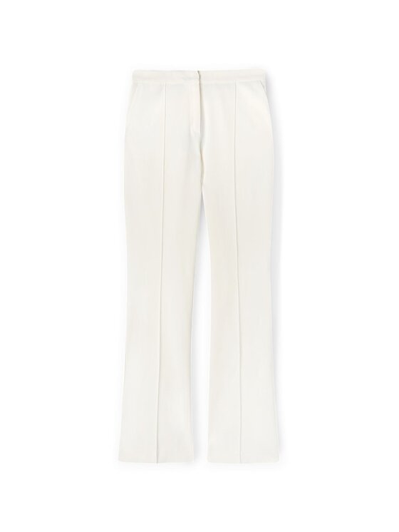 Motivi Motivi Pantaloni di tessuto P287Q003944N011 Bianco Flare Fit