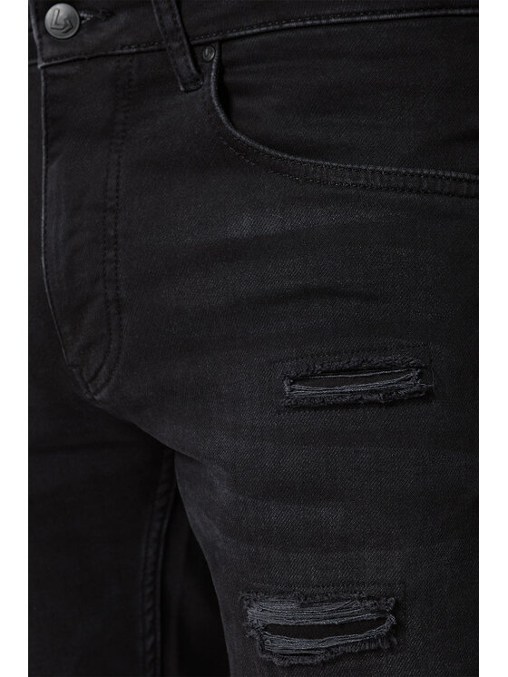 Lancerto Lancerto Jeansy Ruben SP113222000023 Czarny Slim Fit