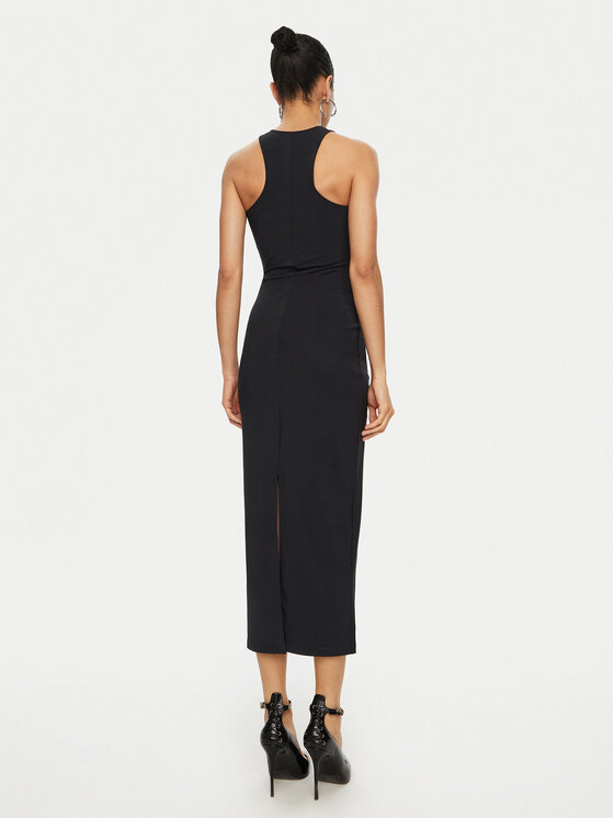 Patrizia Pepe Patrizia Pepe Φόρεμα κοκτέιλ 8A1427/JZ26-K103 Μαύρο Regular Fit