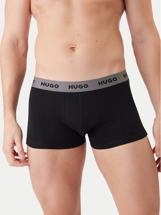 HUGO HUGO Bokserių komplektas Triplet Design 50532550 Juoda